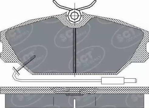 SCT-MANNOL SP 215 PR - Komplet Pločica, disk-kočnica www.molydon.hr