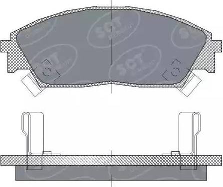 SCT-MANNOL SP 238 PR - Komplet Pločica, disk-kočnica www.molydon.hr