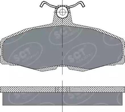 SCT-MANNOL SP 225 PR - Komplet Pločica, disk-kočnica www.molydon.hr