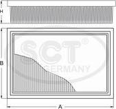 SCT-MANNOL SA 1133 - Filter kabine www.molydon.hr