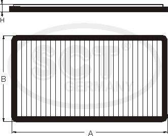 SCT-MANNOL SAK 116 - Filter kabine www.molydon.hr