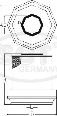 SCT-MANNOL SB 3226 - Filter za zrak www.molydon.hr