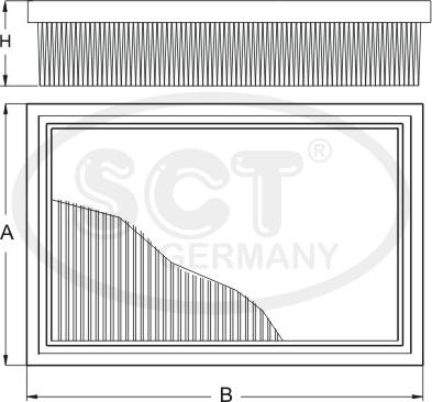 SCT-MANNOL SB 3248 - Filter za zrak www.molydon.hr