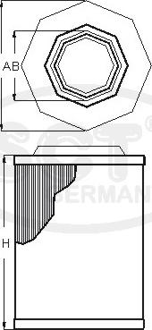 SCT-MANNOL SB 2203 - Filter za zrak www.molydon.hr