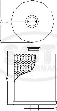 SCT-MANNOL SC 7004 - Filter za gorivo www.molydon.hr