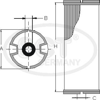 SCT-MANNOL SC 7003 - Filter za ulje www.molydon.hr