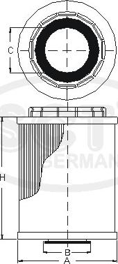 SCT-MANNOL SH 4041 P - Filter za ulje www.molydon.hr