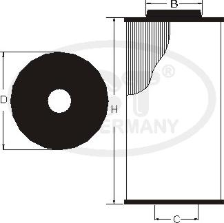 SCT-MANNOL SH 4059 P - Filter za ulje www.molydon.hr