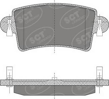 SCT-MANNOL SP 496 PR - Komplet Pločica, disk-kočnica www.molydon.hr