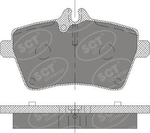 SCT-MANNOL SP 409 PR - Komplet Pločica, disk-kočnica www.molydon.hr