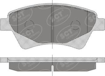 SCT-MANNOL SP 408 PR - Komplet Pločica, disk-kočnica www.molydon.hr