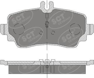 SCT-MANNOL SP 411 PR - Komplet Pločica, disk-kočnica www.molydon.hr