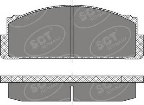 SCT-MANNOL SP 486 PR - Komplet Pločica, disk-kočnica www.molydon.hr