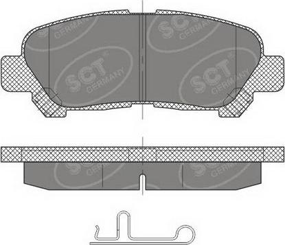 SCT-MANNOL SP 481 PR - Komplet Pločica, disk-kočnica www.molydon.hr