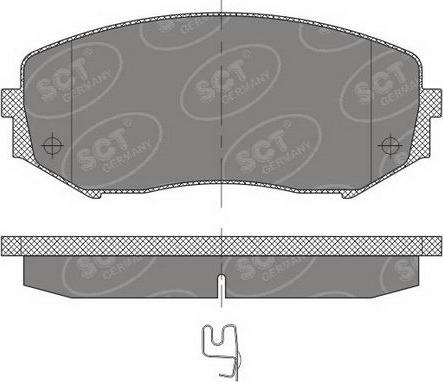 SCT-MANNOL SP 482 PR - Komplet Pločica, disk-kočnica www.molydon.hr