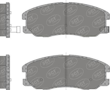 SCT-MANNOL SP 664 PR - Komplet Pločica, disk-kočnica www.molydon.hr