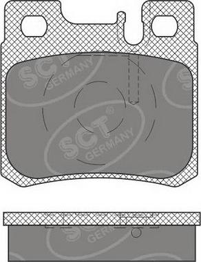 SCT-MANNOL SP 660 PR - Komplet Pločica, disk-kočnica www.molydon.hr