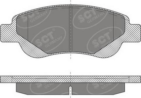 SCT-MANNOL SP 609 PR - Komplet Pločica, disk-kočnica www.molydon.hr