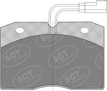 SCT-MANNOL SP 604 PR - Komplet Pločica, disk-kočnica www.molydon.hr