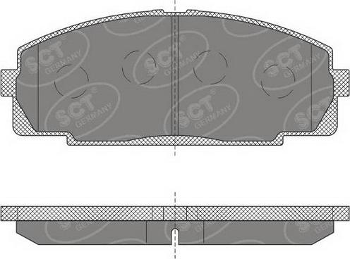 SCT-MANNOL SP 618 PR - Komplet Pločica, disk-kočnica www.molydon.hr