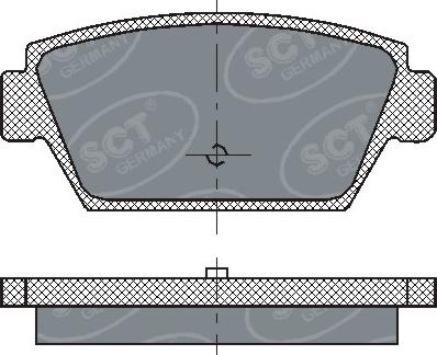 SCT-MANNOL SP 192 PR - Komplet Pločica, disk-kočnica www.molydon.hr