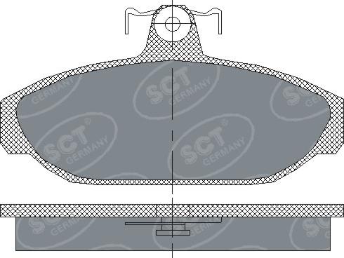 SCT-MANNOL SP 165 PR - Komplet Pločica, disk-kočnica www.molydon.hr