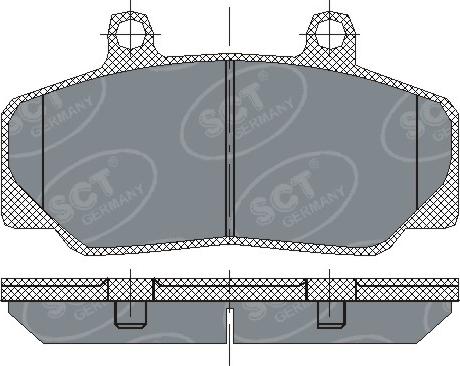 SCT-MANNOL SP 166 PR - Komplet Pločica, disk-kočnica www.molydon.hr