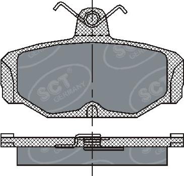 SCT-MANNOL SP 161 PR - Komplet Pločica, disk-kočnica www.molydon.hr