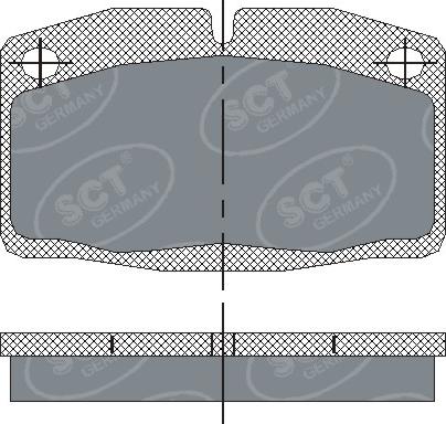 SCT-MANNOL SP 105 PR - Komplet Pločica, disk-kočnica www.molydon.hr