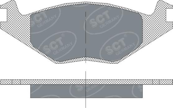 SCT-MANNOL SP 115 PR - Komplet Pločica, disk-kočnica www.molydon.hr