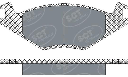 SCT-MANNOL SP 116 PR - Komplet Pločica, disk-kočnica www.molydon.hr