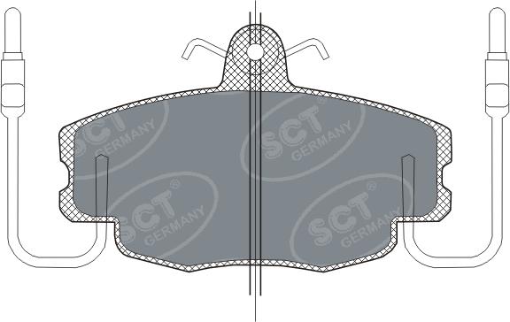 SCT-MANNOL SP 189 - Komplet Pločica, disk-kočnica www.molydon.hr