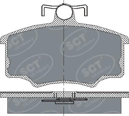 SCT-MANNOL SP 186 PR - Komplet Pločica, disk-kočnica www.molydon.hr