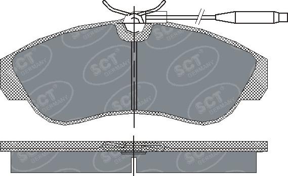 SCT-MANNOL SP 183 PR - Komplet Pločica, disk-kočnica www.molydon.hr