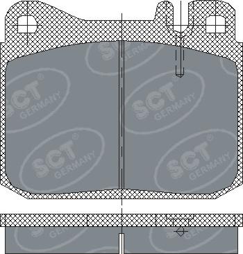 SCT-MANNOL SP 130 PR - Komplet Pločica, disk-kočnica www.molydon.hr