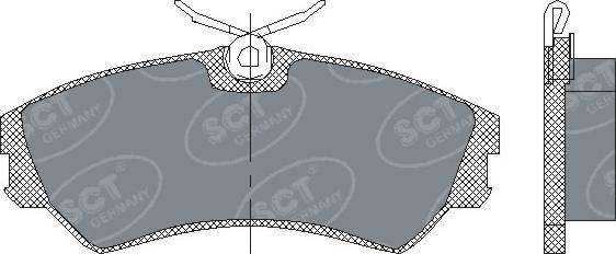 SCT-MANNOL SP 129 PR - Komplet Pločica, disk-kočnica www.molydon.hr