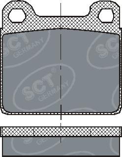 SCT-MANNOL SP 126 PR - Komplet Pločica, disk-kočnica www.molydon.hr