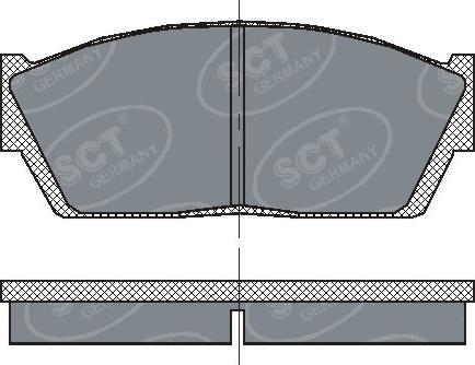 SCT-MANNOL SP 120 PR - Komplet Pločica, disk-kočnica www.molydon.hr