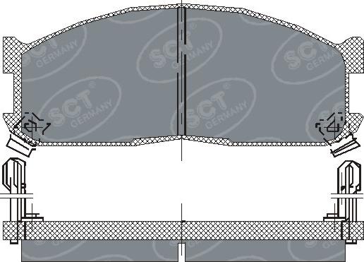 BOSCH 0 986 AB2 459 - Komplet Pločica, disk-kočnica www.molydon.hr