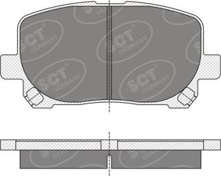 SCT-MANNOL SP 349 PR - Komplet Pločica, disk-kočnica www.molydon.hr