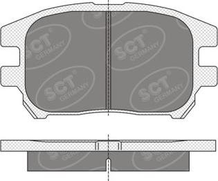 SCT-MANNOL SP 347 PR - Komplet Pločica, disk-kočnica www.molydon.hr