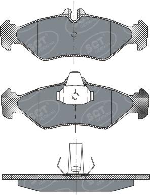 SCT-MANNOL SP 301 PR - Komplet Pločica, disk-kočnica www.molydon.hr