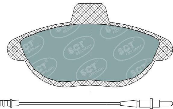 SCT-MANNOL SP 316 PR - Komplet Pločica, disk-kočnica www.molydon.hr