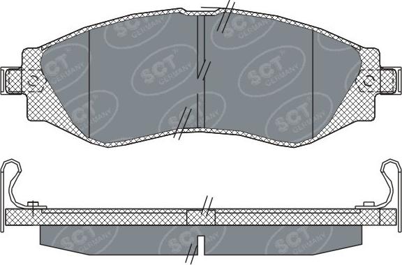 SCT-MANNOL SP310 - Komplet Pločica, disk-kočnica www.molydon.hr