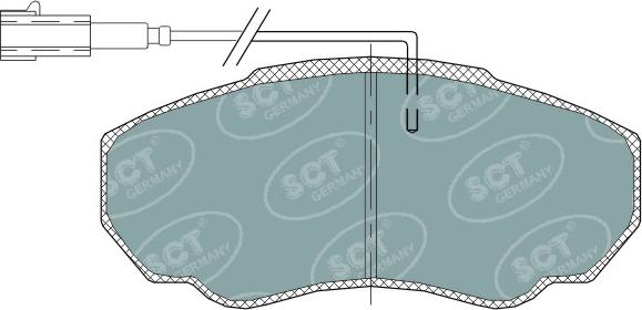 SCT-MANNOL SP 318 PR - Komplet Pločica, disk-kočnica www.molydon.hr