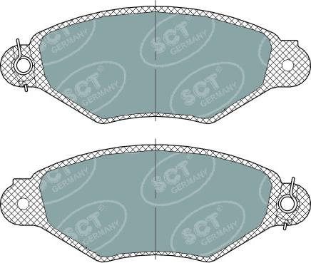 SCT-MANNOL SP 312 PR - Komplet Pločica, disk-kočnica www.molydon.hr