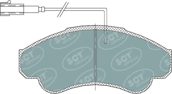 SCT-MANNOL SP 322 PR - Komplet Pločica, disk-kočnica www.molydon.hr