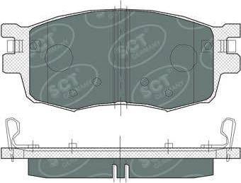 SCT-MANNOL SP 379 PR - Komplet Pločica, disk-kočnica www.molydon.hr