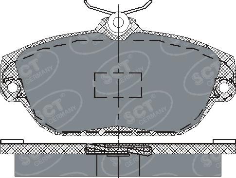 SCT-MANNOL SP201 - Komplet Pločica, disk-kočnica www.molydon.hr