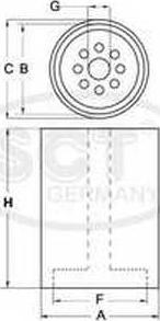 SCT-MANNOL ST 6059 - Filter za gorivo www.molydon.hr